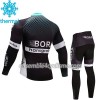 Tenue Maillot M/L + Collant 2017 Bora-Hansgrohe Enfant Hiver Thermal Fleece N001